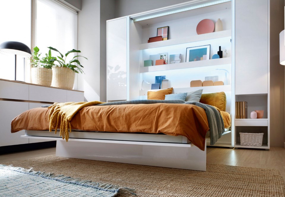 Verwunderlich Schrankbett 180x200 Ikea Ebenbild